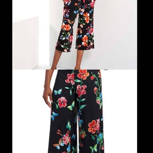 Capri, floral pants S/P - Picture 13 of 13